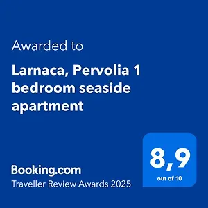 Apartament Larnaca, 1 Bedroom Seaside, Periwolia